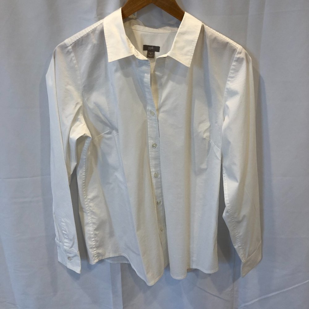 White J. Jill Button Down